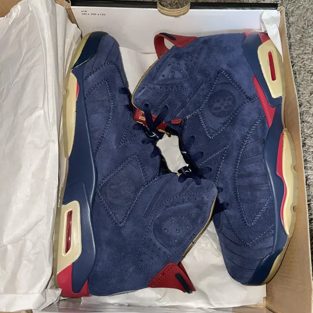 Size 10.5 - Air Jordan 6 DB Doernbecher Navy NIB Rare